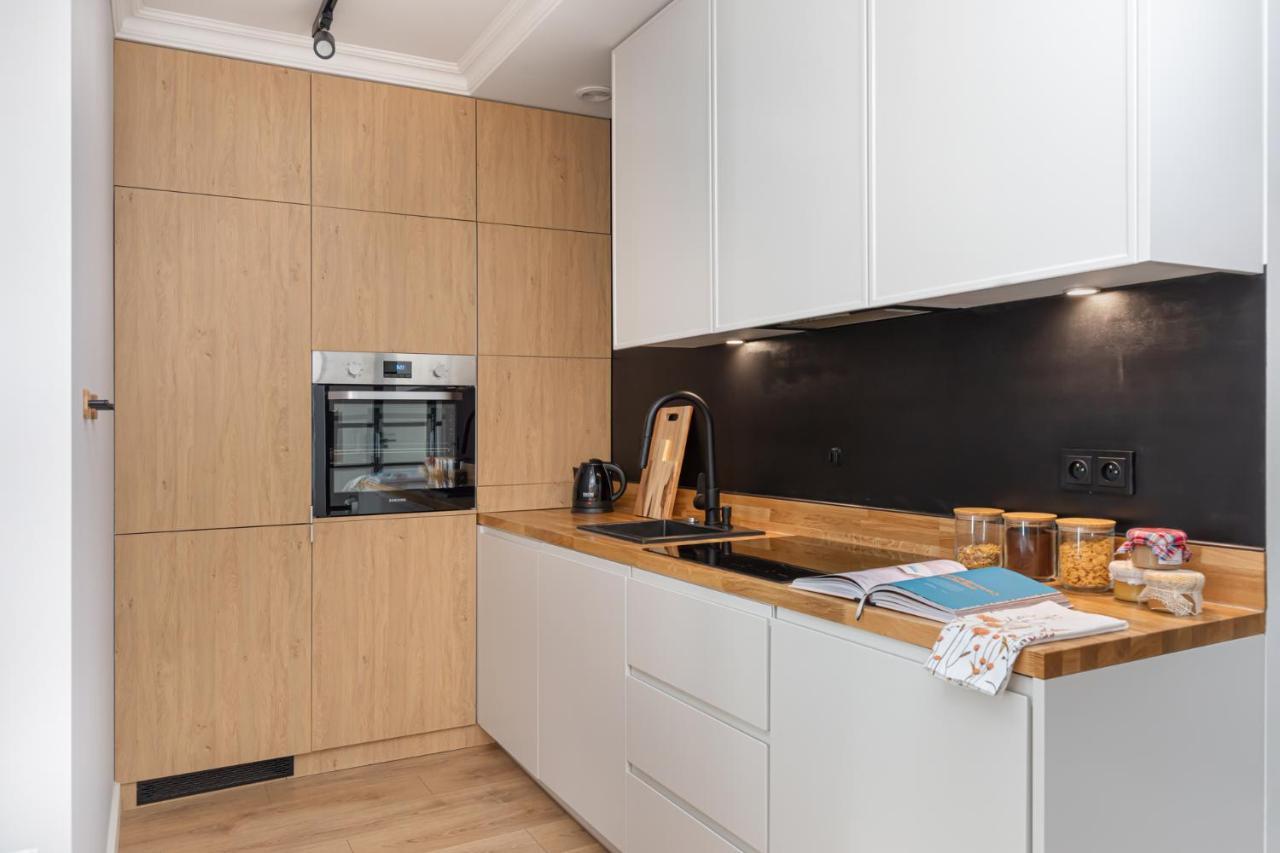 Stylowy Apartament Z Pieknym Widokiem Na Miasto Warszawa Eksteriør billede